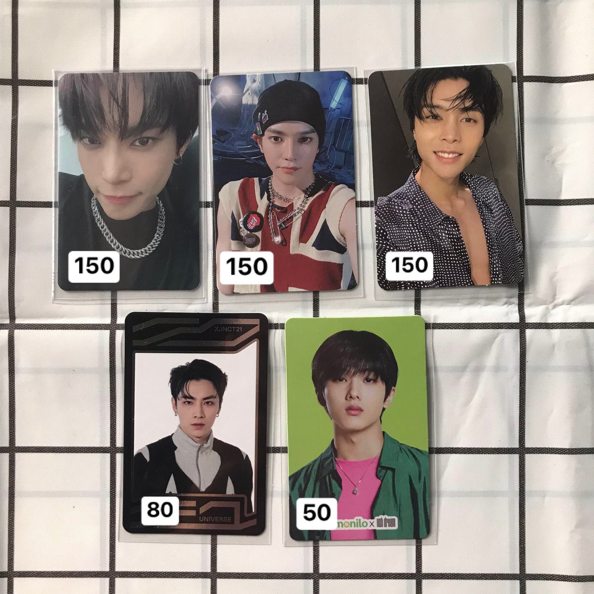 ericartzs's tweet photo. wts lfb ph

nct assorted pcs 
— repriced
— price (less 20) + 10 pf
— set: 450
— mint condition 
— #ericartzsbentables

mop: gcash 
mod: sco / ggx

t. nct 127 dream u wayv taeyong doyoung xiaojun johnny jisung https://t.co/RTOu0n0yox