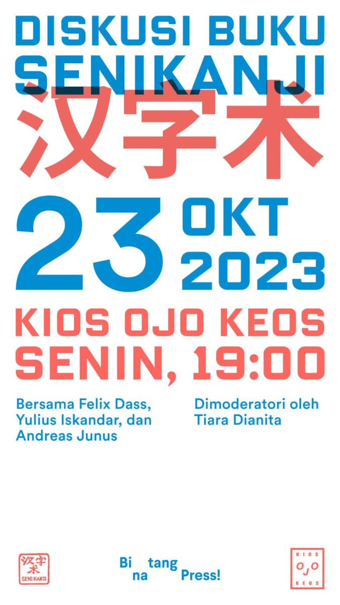 senikanji's tweet photo. Jumpa di Kios Ojo Keos yak Senin besok 🙂🤙 https://t.co/CGQVpRxktl