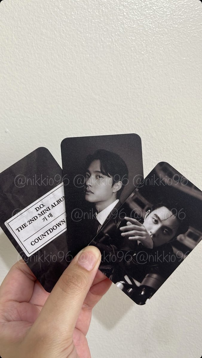 nikkio96's tweet photo. UPDATE #4: Will be giving out these pretty pretty #Kyungsoo photocards along side the album + pob orders when they arrive! Thanks to @printingfairyph as always!🥰 https://t.co/LWskJ0Wdyc