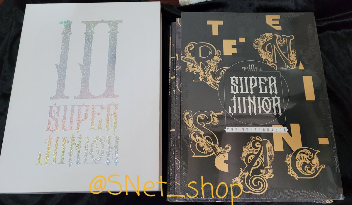SNet_shop's tweet photo. ‼️เลิกกิจการ #SNet_sale‼️
พร้อมส่ง!!! อัลบั้ม #SUPERJUNIOR (The Renaissance Style) - 10th Album
(4 VER + Package Box + Poster)

💙เซตละ 2,400 บาท
🎉ส่งฟรี EMS ค่ะ
🛒มีเก็บเงินปลายทาง +30

**ของใหม่ยังไม่แกะซีล**
#ตลาดนัดเอสเจ #ตลาดนัดSJ #เอลฟ์มินิมาร์ท #เอสเจมินิมาร์ท #เอสเจ https://t.co/ljenEH9ahG