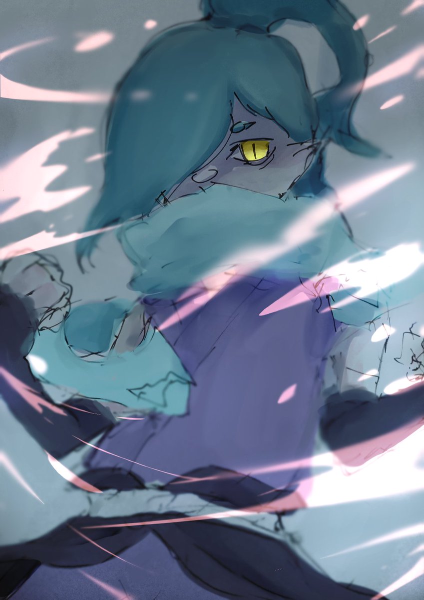 妖怪ウォッチ オロチ周瑜 ベタ塗り - 壬RYUZINのイラスト【妖怪ウォッチイラストオロチ】