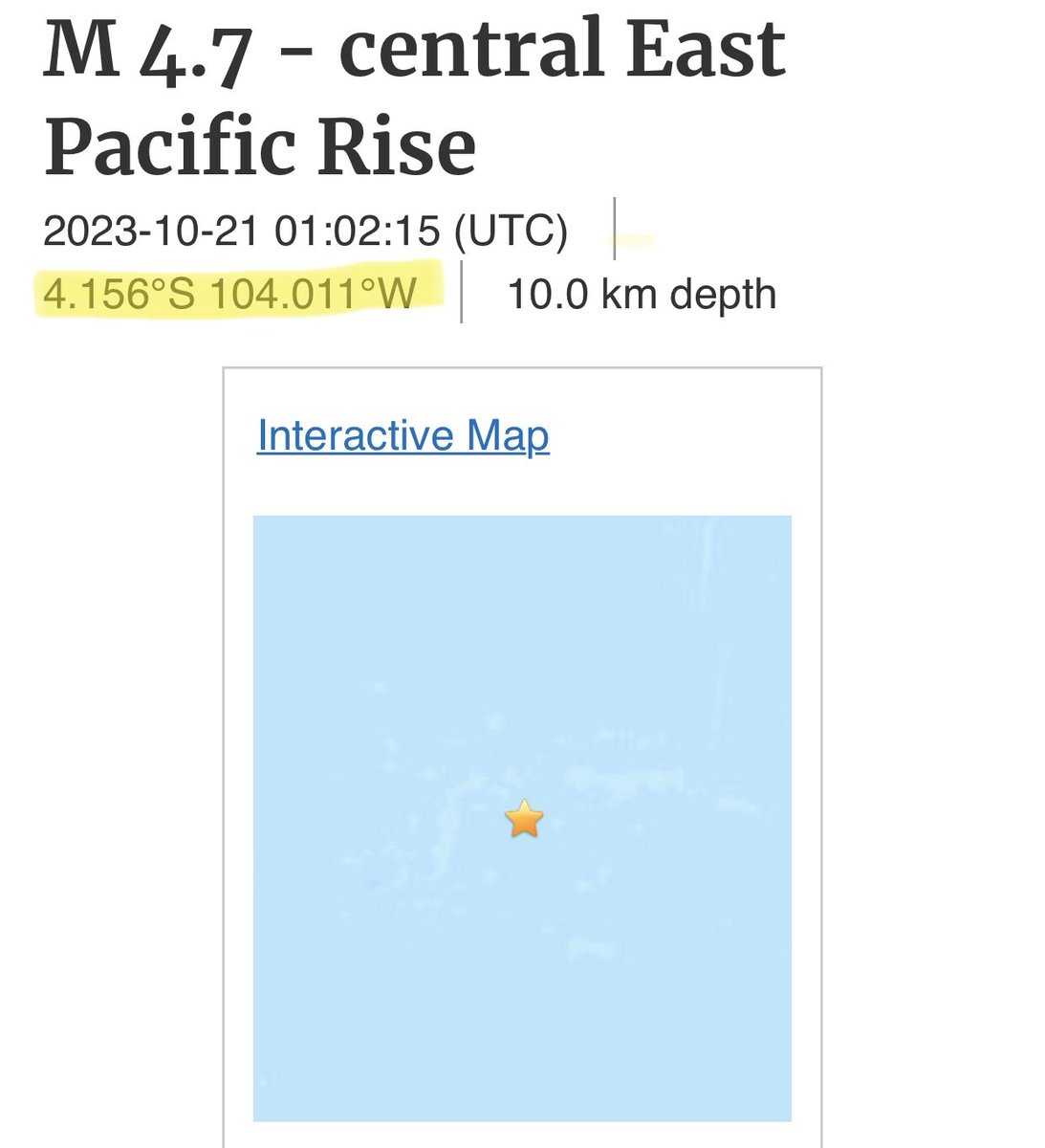 BCWildfireHelp's tweet photo. 📍Another M4.7 #EastPacificRise🧐
WHERE will THIS ONE push!
⚠️#Popocatépetl🌋 activity increasing.. #NMSZ increase next
⚠️#MtRainier🌋 + MSH🌋 busy
⚠️S Dakota M3 yest, at major NoAm structural element, ‘backbone of the continent’, Transcontinental Arch!
Entering new league.. https://t.co/9EbeRfvFd1