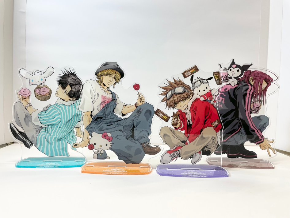 最遊記×サンリオキャラクターズ グッズ紹介📷／ ビッグアクリル