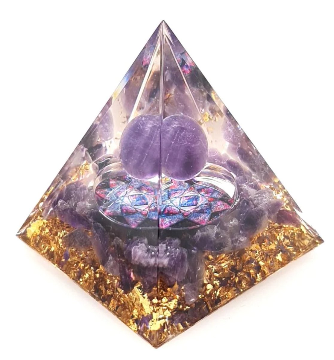 Earthy_Gifts's tweet photo. ✨ Dive into the harmonious blend of the #OrgonePyramid with a captivating Amethyst Sphere, crowned with a Lotus Flower 🌸. Experience amplified energy, spiritual awakening, and nature's marvel in one exquisite piece. Every crystal lover's dream! 💎🔮
https://t.co/Lm39cjkcHT https://t.co/77FYzIsQpo