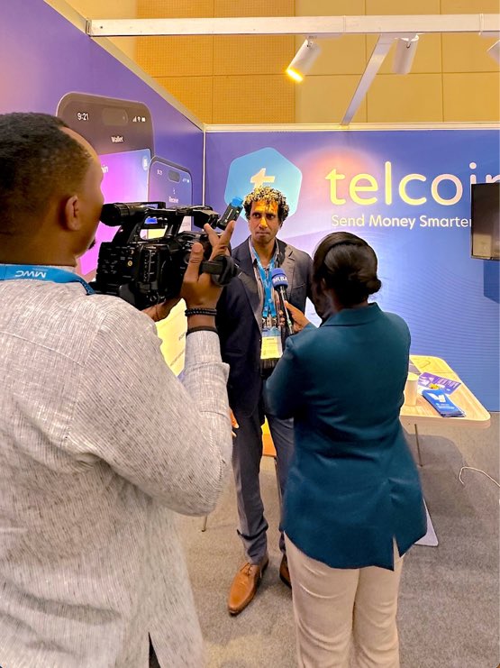 Emerging web3 company #Telcoin at #MWCKigali
