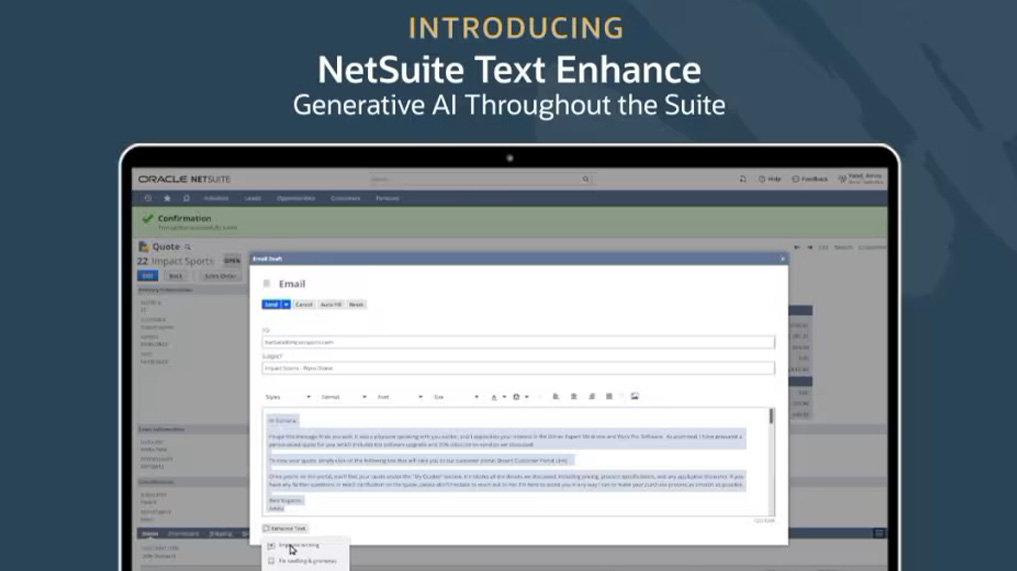 Oracle NetSuite Introduces New Generative AI-powered Capabilities

Oracle NetSuite announced new generative AI-powered #capabilities to help organizations reach their #goals faster and....

To Read Complete News👉digitalterminal.in/solutions/orac…

#OracleIndia #OracleNetSuite