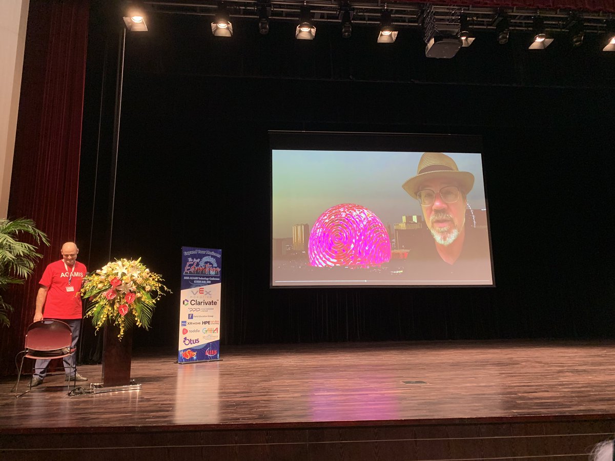 watnunu's tweet image. Visit from old friend #ACAMISTech @dgrice