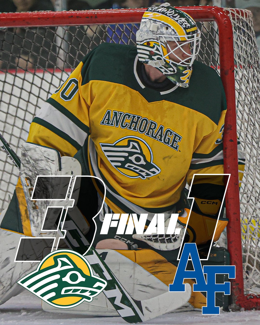 The UAA hockey team hosts UAF this weekend. Good luck getting a seat. -  Anchorage Daily News