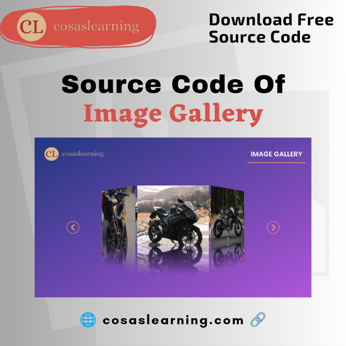 CosasLearning's tweet image. Source Code Of Image Gallery | Download New Source Code | Cosas Learning
👉 Link cosaslearning.com 🔗
#sourcecode #freesourcecode #cosaslearning #image #code #source #coding #development #programming #imagegallery #3dimagegallary