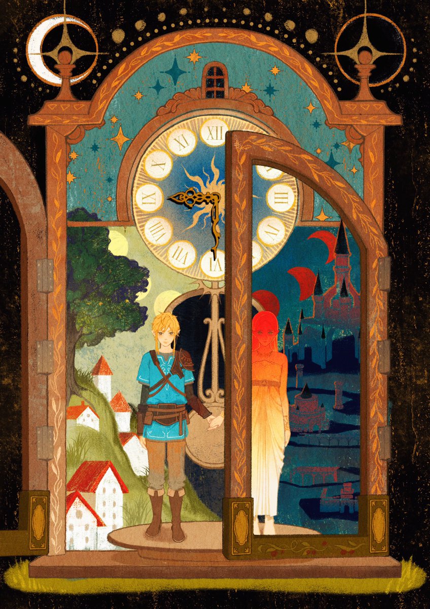 Distance from you.
.
.
.
#TearsOfTheKingdom
#ゼルダの伝説
#LOZ #totk
#Zelink #totkfanart