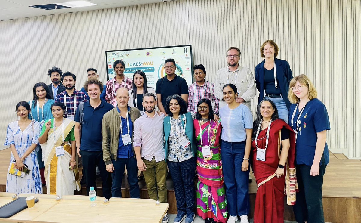 dravitoligzhimo's tweet image. Co-convened a panel on &apos;Studying Images through Images: Experimentation, Collaboration and Questions of #VisualTrust&apos; with Prof. Roger Canals during the 19th #IUAES-#WAU World Anthropology Congress 2023 at the University of Delhi. Brilliant papers, insightful discussion.