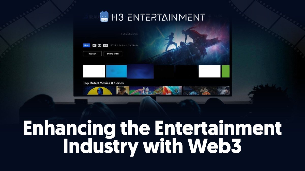 🎬H3 Entertainment is here to develop the current state of the entertainment industry into new and exciting heights! How are we going to do this? Check our latest Medium article "Enhancing the Entertainment Industry with Web3" 🥳

Link: medium.com/@h3entertainme…