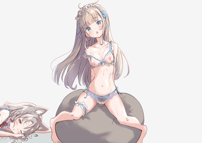 金髪ちゃん 透けver 