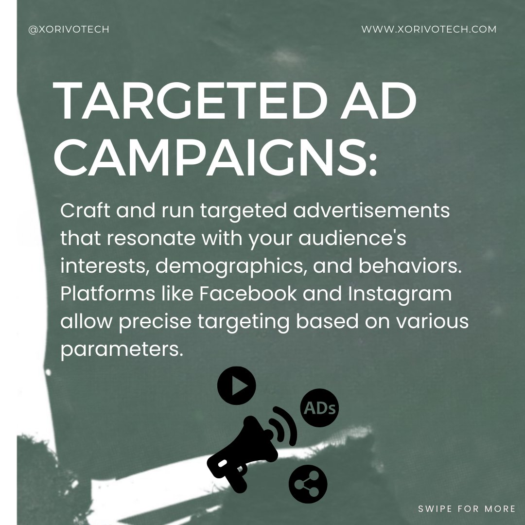 xorivotech's tweet photo. 🚀 Ready to master lead generation on social media? 

Dive into Targeted Ad Campaigns, the precision tool of the trade. 

Create Lead Magnets that address pain points and exchange them for contact info, a lead goldmine. 

Elevate interaction with Interactive Posts, sparking engagement and gathering priceless data. 

Share your tips below!

#LeadGeneration #SocialMedia #DigitalMarketing #InteractiveContent #RealEstate #AustraliaBusiness #TwitterAds #EngagementBoost #AudienceInsights #SocialMediaManagement