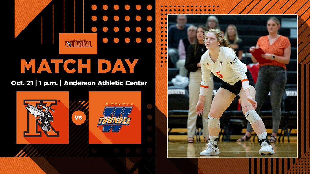 The Hornets take on the Thunder in non-conference action! This is also the team's mental health awareness game, sponsored by The Hidden Opponent! #GoHornets

🆚 Wheaton
📍 Kalamazoo, Mich.
⌚️ 1 p.m.
🏟️ Anderson Athletic Center
🖥️ tinyurl.com/3dau2btf
📊 tinyurl.com/5cmymupd