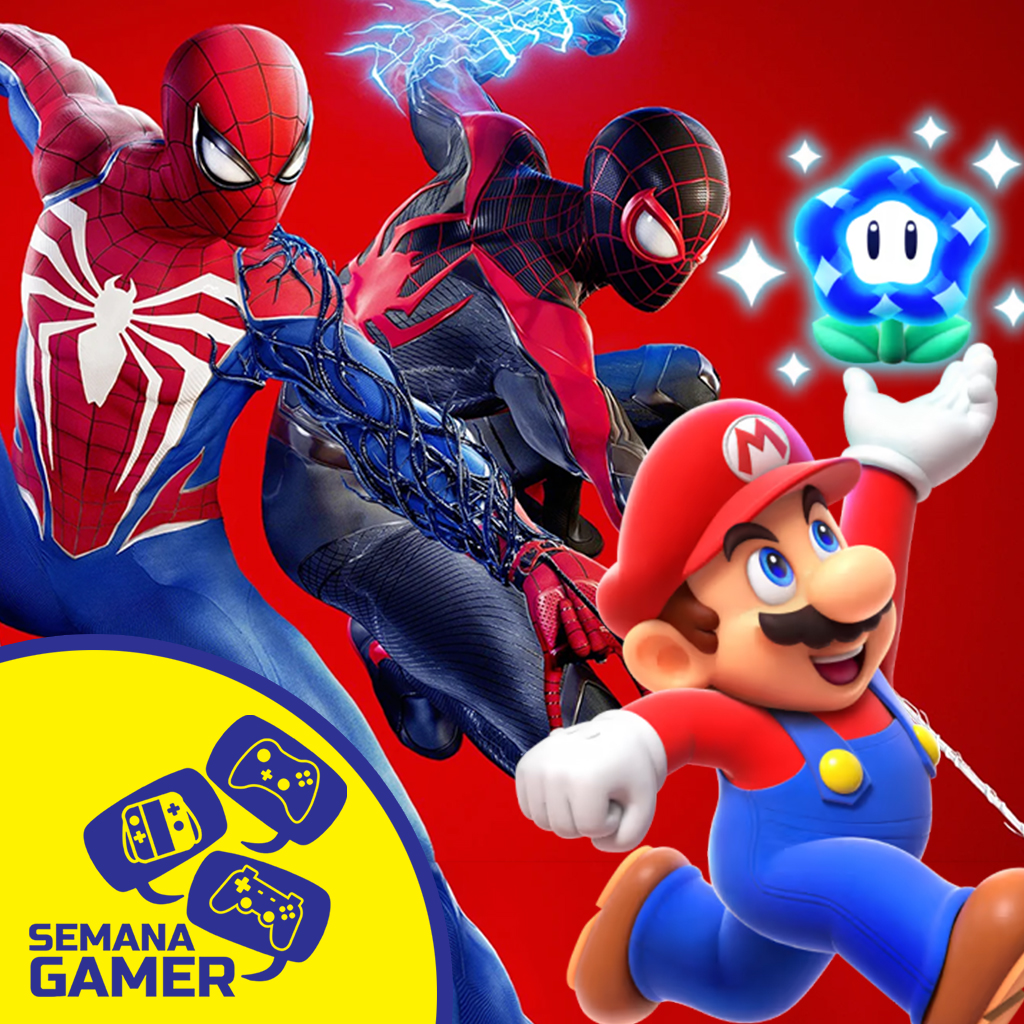 SUMPodcast's tweet photo. #Spiderman2 y #SuperMarioBrosWonder son bien recibidos por la critica y son posibles candidatos a juego del año. También hablamos de los rumores de la Switch 2 y otras noticias incluyendo los anuncios, rumores, industria y más ¡Game On! => https://t.co/l7Uff99vht https://t.co/70eGs9AHCj