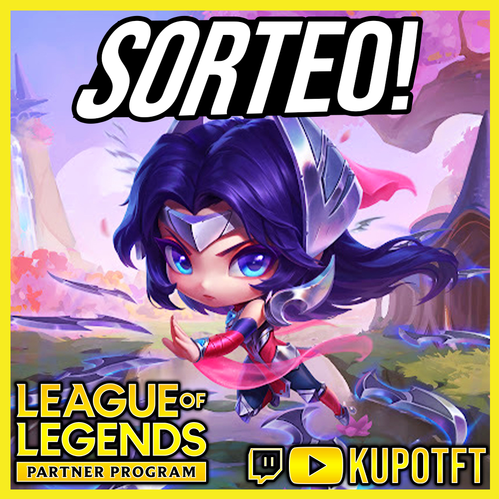 ItsMeKupo_'s tweet photo. 🔥#Sorteo!    

Sorteare 3 skins de Chibi Irelia!    
🟨 Requisitos:    
1️⃣ ♥ y RT a este post.  
2️⃣ Seguir a @KupoTFT
3️⃣ Etiquetar a un amigo!      
🟪El 27 de Octubre anunciare los ganadores en stream!   

#KupoTFT  #TFT #KupoComps #PureCruelty https://t.co/OasCC6SnrR