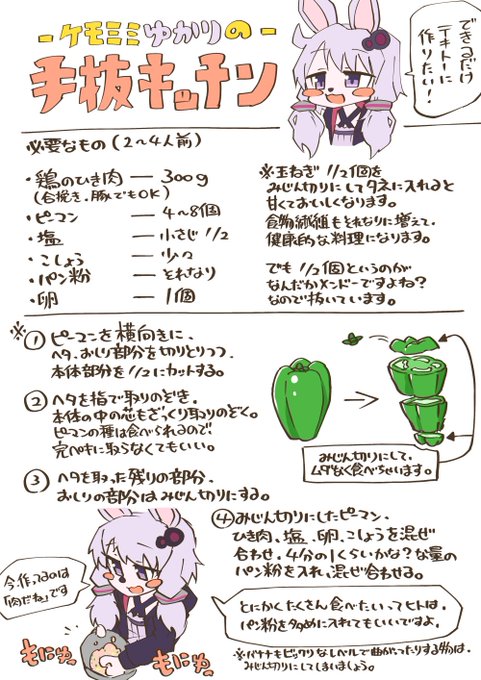 僕がよく作る手抜き料理 