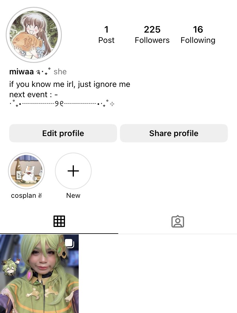kokaumi's tweet photo. haloooooo long time no seeee, muncul sebentar mau ngajakin mutualan akun cosplayy di ig heheheh, habis ini ilang lagi 🤓 ANW MASI PADA INGET AKU GASIH??? https://t.co/55v2lFJIwE