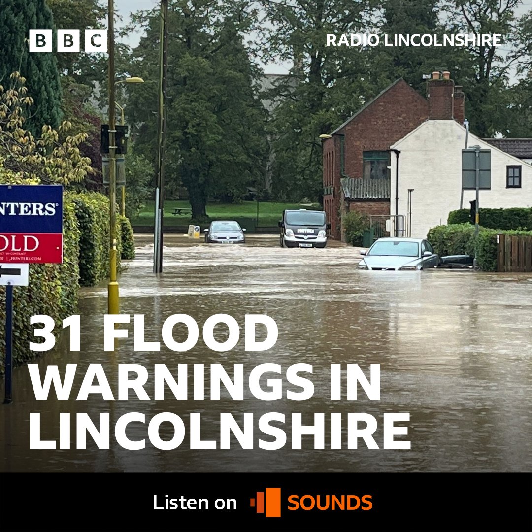 There are still 31 flood warnings in place in Lincolnshire this morning after months' worth of rain fell in 24hours yesterday. We'll be across the developments this morning, listen here: bbc.in/lincslistenlive