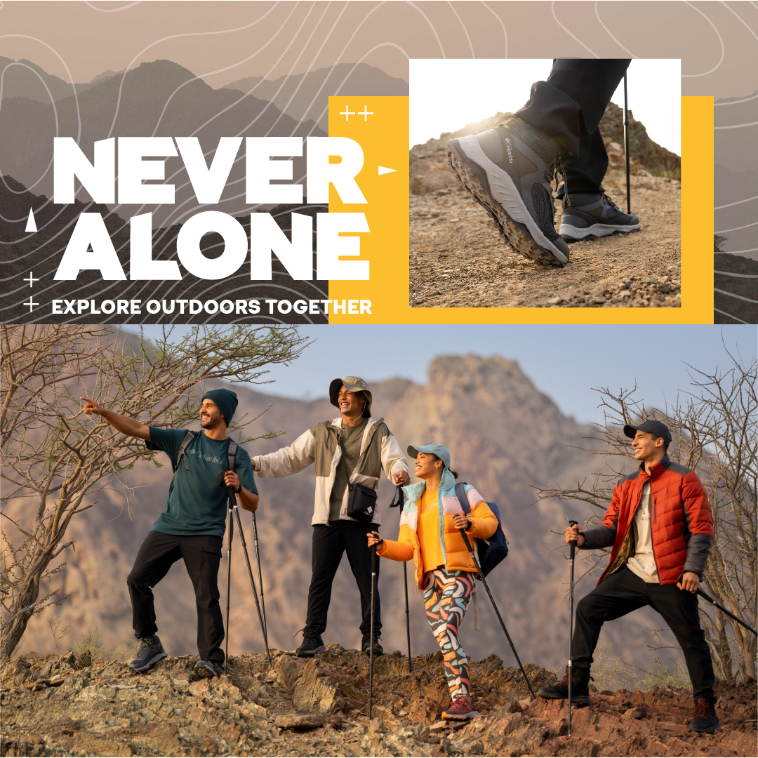 Trailblazing with the best crew, armed with #Columbia’s best picks for the outdoor season! 😉⛰️
Stay protected and get your gear in-store and online now.
#ExploreTogether