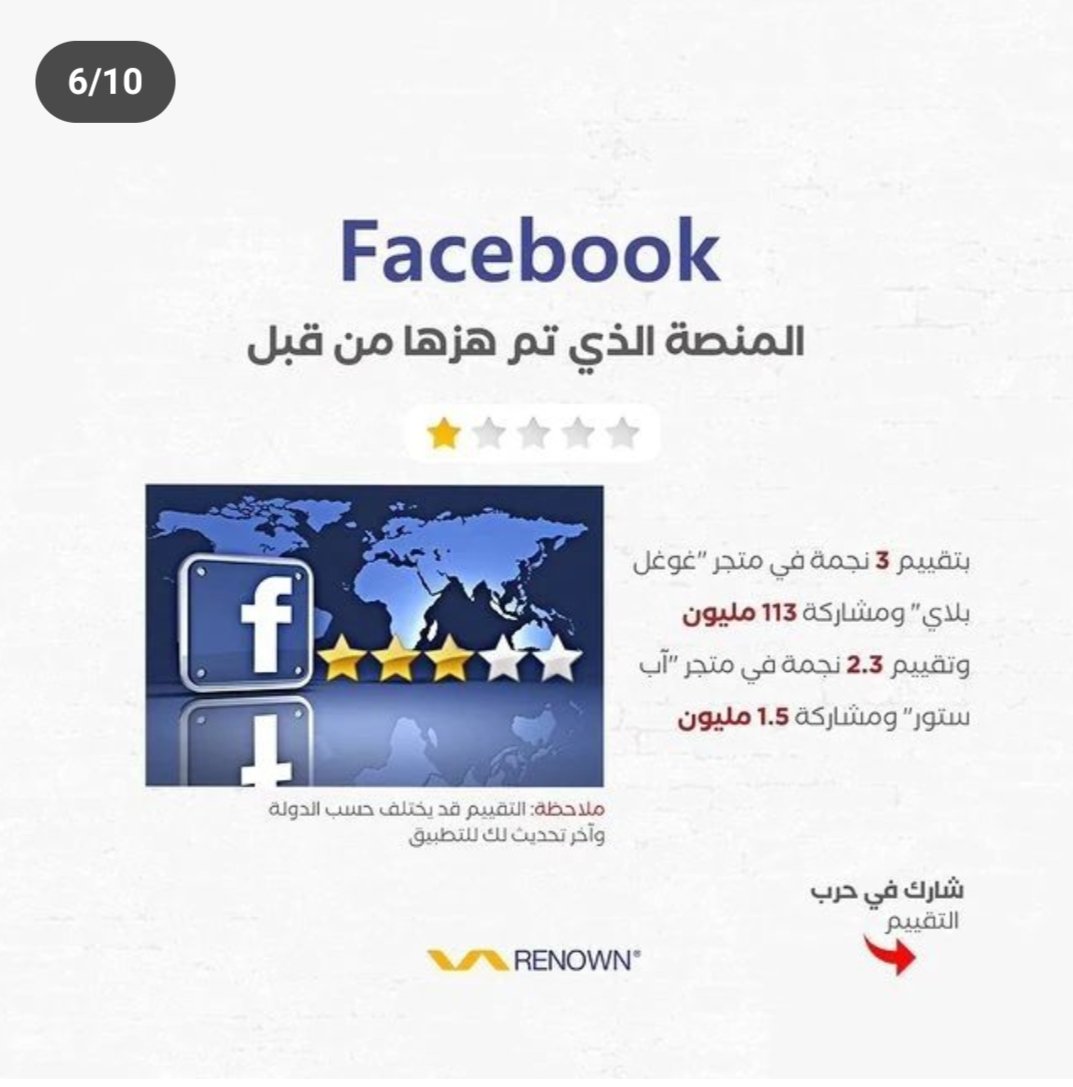 ibw212's tweet photo. حرب النجمة الواحدة  لمواجهة سلطة ميتا والخوارزميات المنحازة في جوجل بلاي او آب ستور https://t.co/E4cv7gMIyI