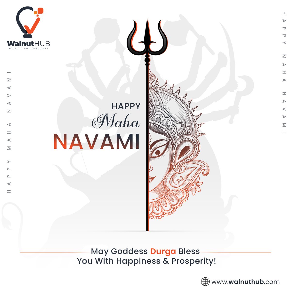 walnuthub's tweet photo. As we celebrate Maha Navami, may the grace of Goddess Durga illuminate your path with happiness and prosperity. Embrace the blessings of this auspicious day! 🙏🕊️✨
#navratri #garba #navratri2k23 #durganavmi #durgapooja #navami #navratrispecial #walnuthub #walnuthubteam #indore https://t.co/xCBnAP62iZ