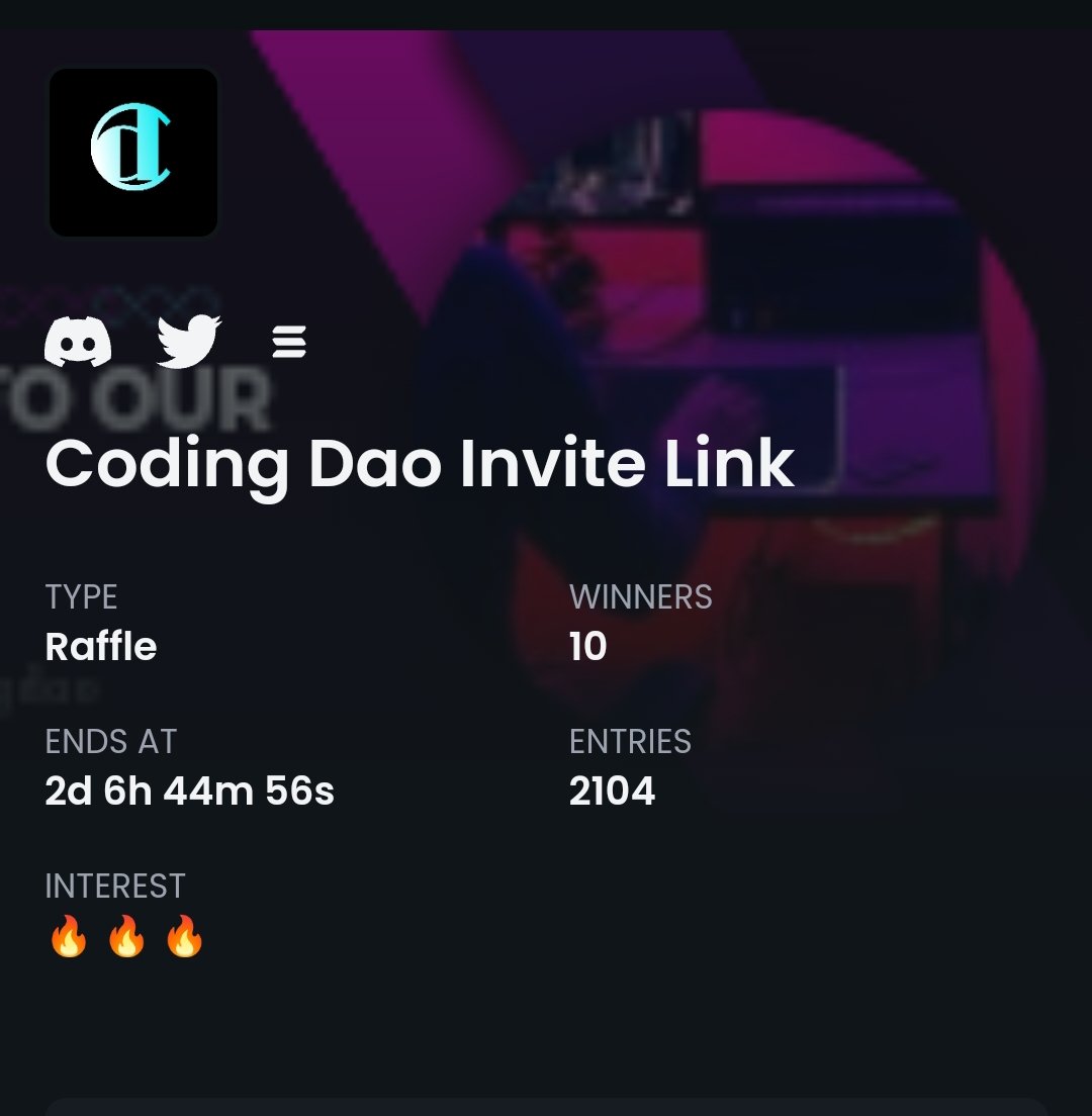 Coding Dao tweet media