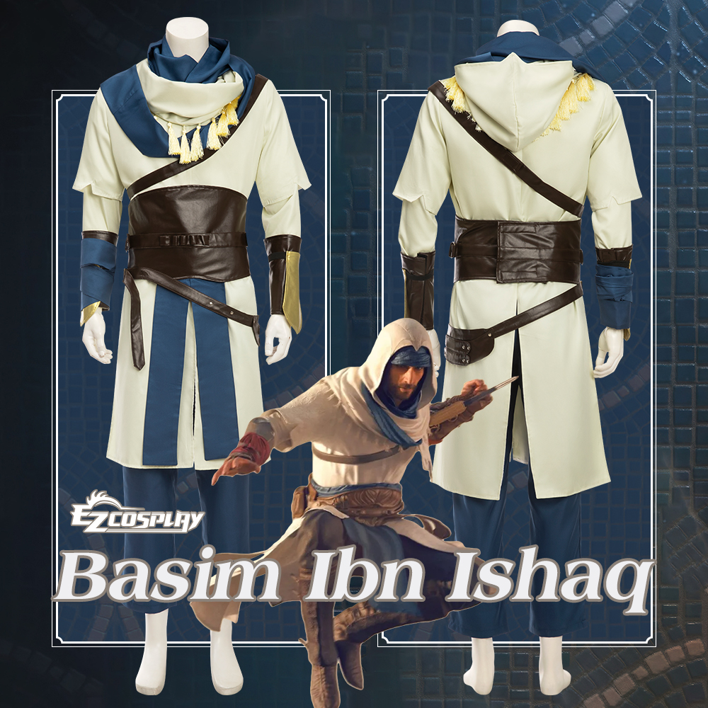 Assassin's Creed: Mirage Basim Ibn Ishaq Cosplay Costume