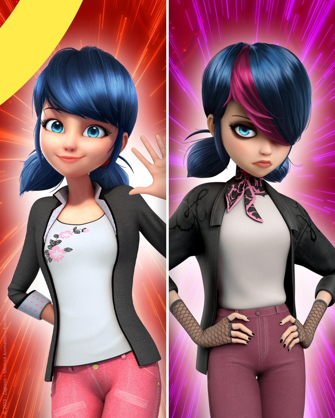 Miraculous World: Paris, Tales of Shadybug and Claw Noir Marinette