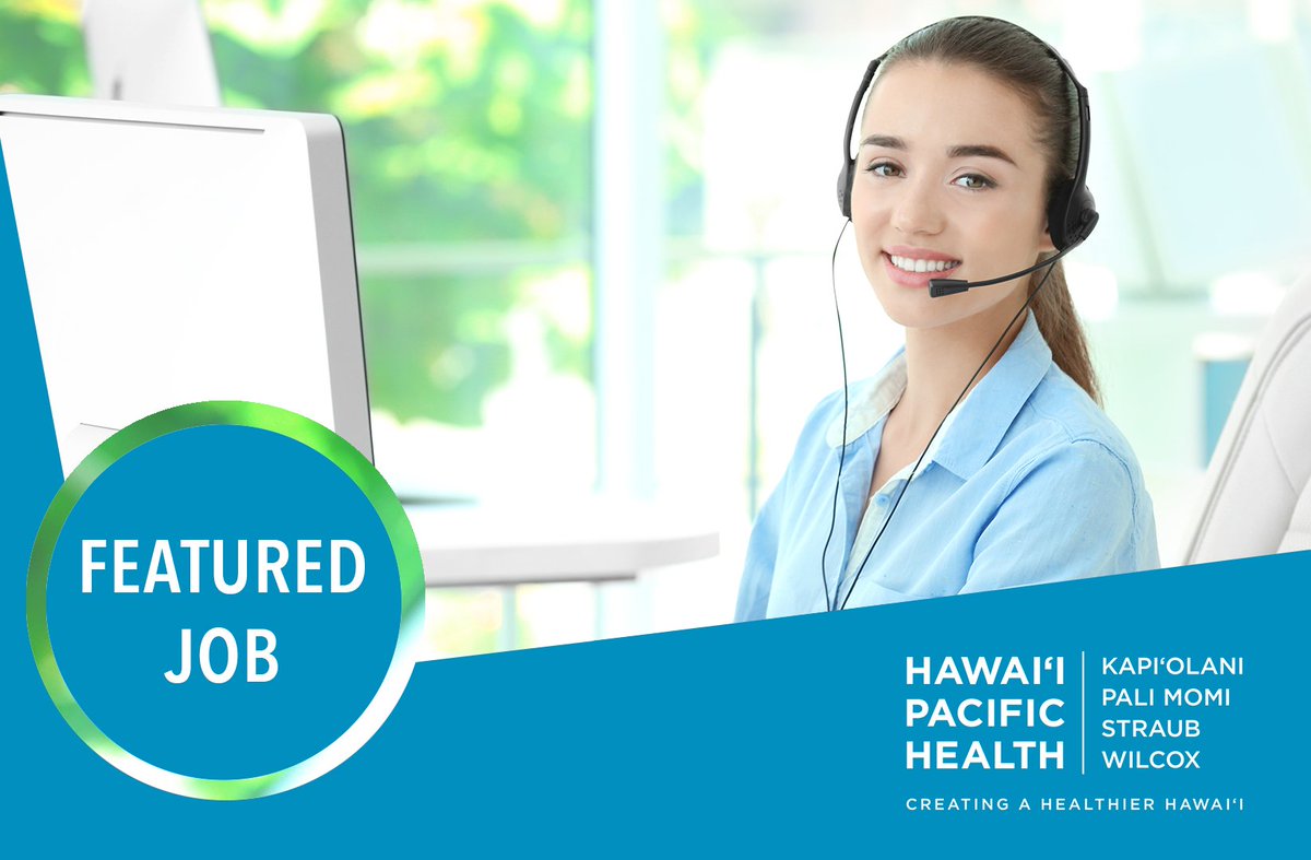 If you have excellent managerial and customer service skills, you could be the ideal candidate for our Telecommunications Supervisor position at Kapiolani Medical Center for Women & Children in Honolulu. Learn more and apply today by visiting bit.ly/3Q8K7X4. #careers