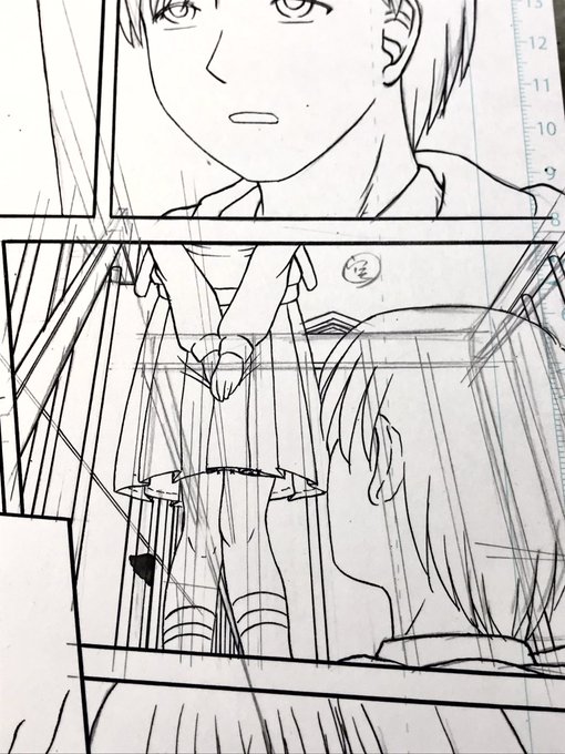 【背景作画】
A級1隻、撃沈♪

焦ると こうなる。(原稿汚れ)
_φ(゜'Д`゜)゜。

(デジタルで直せ無かった時代だと ダメージ大でしたが…)
   _φ('ー`)

(今はデジタル修正出来るので♪)
   _φ(・∀・)ウヒョ

  『ドンマイ♪』
   _φ(//∇//)۶ ))

 (S級、7割終了中〜♪) 