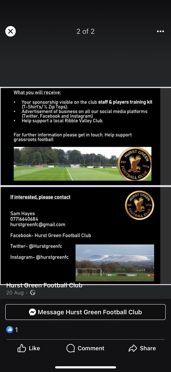 🦅⚽️ Game Day ⚽️🦅
                     
🦅 1st team
⚽️ Hurst Green Fc V Coppull Utd
🏆 West Lancs Prem
📍 Home
📆 Sat 21st Oct
⏰ 3pm KO
🥘 🍻 Gillys bar open

🦅 2nd Team
⚽️ Chipping Res V Hurst Green Fc Res
🏆 Stuart Rowe Cup - GroupD
📍 Away
📆 Sat 21st Oct
⏰ 3pm KO
