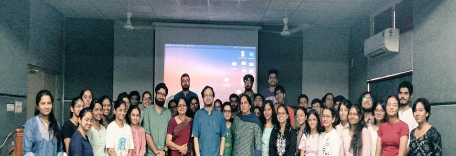 NImmunology's tweet photo. We began our #ScienceSetu talk series 2023 in colleges of Delhi with a lecture and interactions with undergraduate students by Dr Soumen Basak @Systems_Immunol at Sri Venkateswara College @TTDSVCDU on—

🎙️An App To Listen to Conversation Within Immune Cells!!

@DBTIndia #scicomm https://t.co/xOqQSYATyw