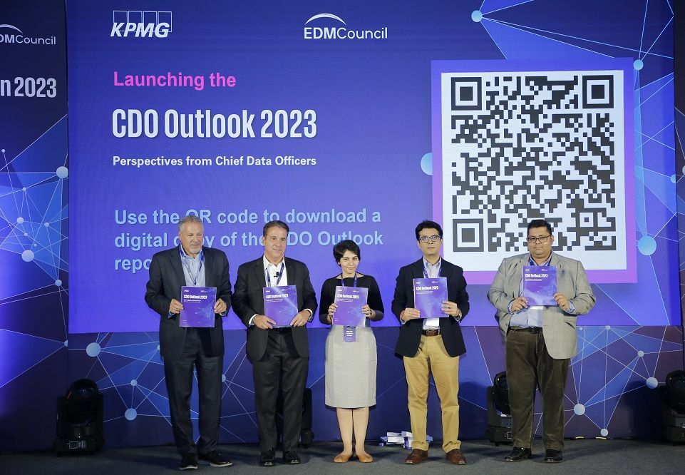 .@KPMGIndia, in collaboration with @edmcouncil, presents the first edition of India CDO Outlook Report 2023 that captures perspectives of 75+ #datamanagement leaders, CDOs and CDAOs for managing and governing data to drive enterprise value | #DataVision #GenAI