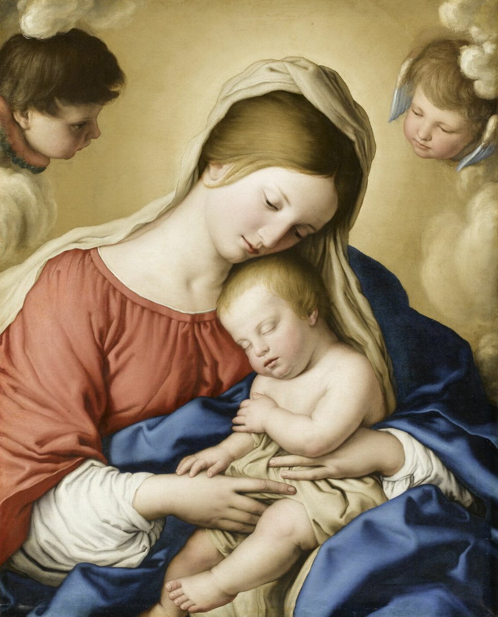 MuseeLouvre's tweet photo. #UnJourUneOeuvre/#WorkOfTheDay 

🇫🇷 Le Sommeil de l'Enfant, par Giovanni Battista Salvi, dit il Sassoferrato (1609 - 1685)

🌎 The Child's Sleep, by Giovanni Battista Salvi, known as il Sassoferrato (1609 - 1685)

📍 Aile Denon, salle 729
👉 https://t.co/iIaTT3ZhDY https://t.co/ghTMyTCfDX