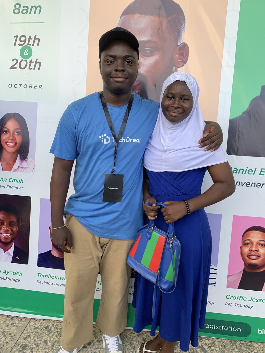 Aminat_Olashile's tweet photo. One of the best decisions I made this year was attending my first tech conference....it was all I needed to take the bold step in my life
I say thank you to each and everyone that made the efforts count
To the organisers.. May God bless you
#techdreal #techdrealchallenge https://t.co/ScursUoMiI