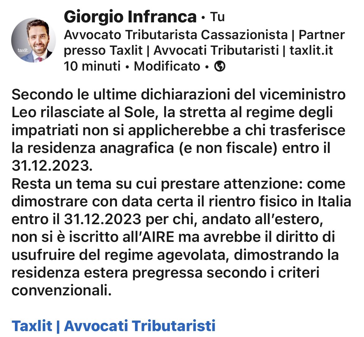 Giorgio Infranca (@giorgioinfranca) on Twitter photo 