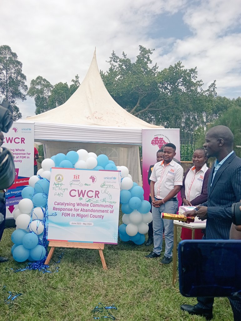 CWCR project envision to promote the elimination of FGM by engaging whole community &amp; focus on human rights, gender equality, sexual education &amp; attention to the needs of children,girls &amp; women who suffer from its consequences.
<a href="/ShaheenSnilofer/">Shaheen Nilofer</a>
#MigoriTogetherAgainstFGM #EndFGM