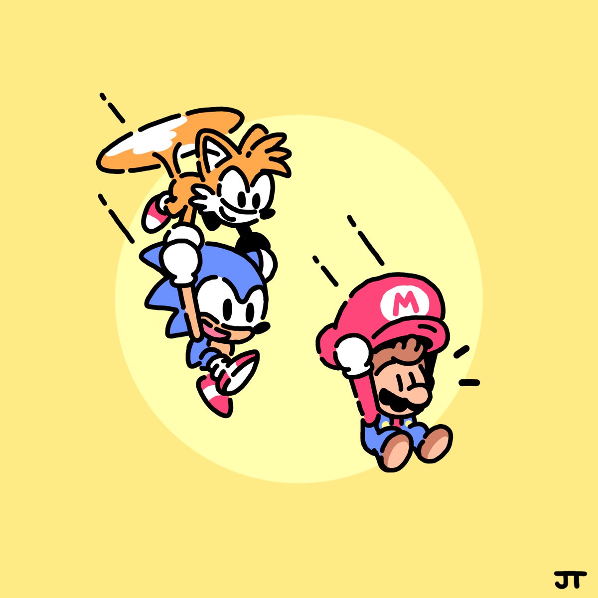 mario ,sonic the hedgehog multiple boys gloves white gloves hat mustache shoes male focus  illustration images