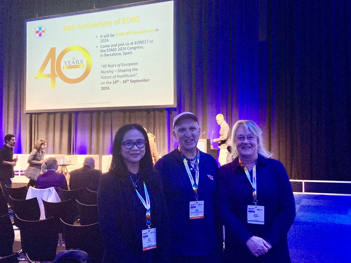 Wishing our colleagues a successful #EONS16 conference in Madrid, Spain. @cancernurseeu #ESMO23

<a href="/m_worm/">Mark Foulkes🏳️‍🌈 (He, Him)</a> <a href="/KEC83/">Dr Karen Campbell</a> <a href="/MerryTea/">Mary Tanay RN PhD</a>