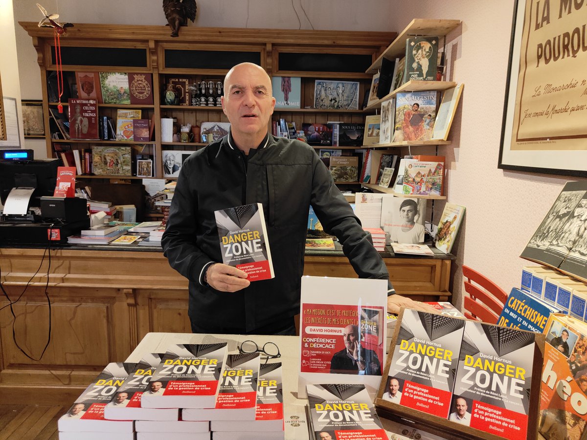 Danger Zone s'importe à Nancy !
Retrouvez @DavidHornus à la librairie cet après-midi, à 14h.