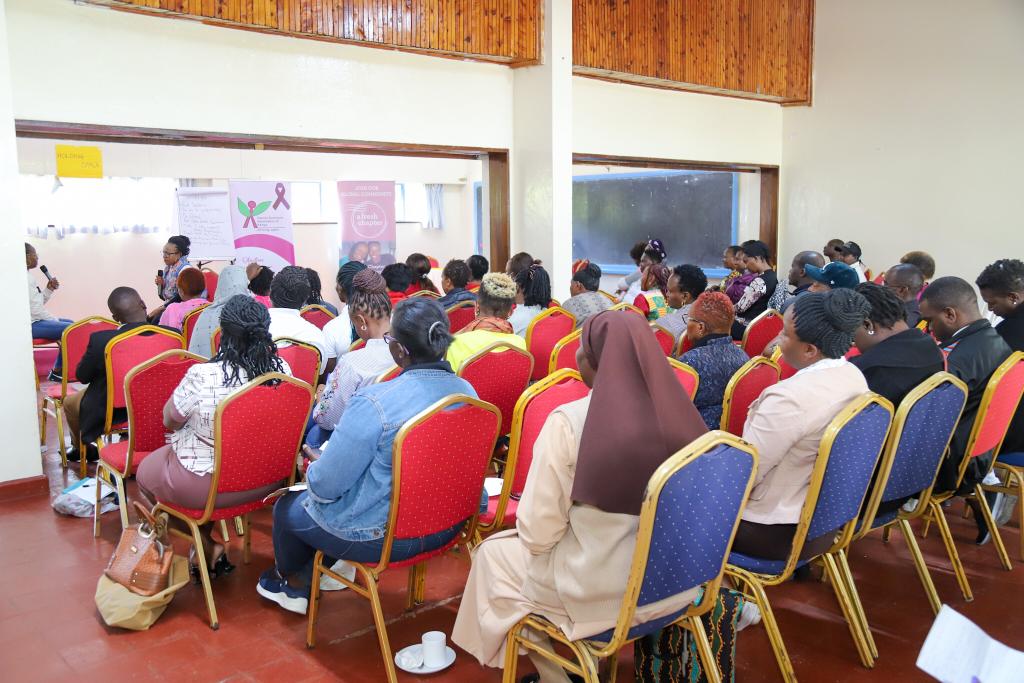 AFCInAfrica's tweet photo. Our Mizizi workshop for cancer survivors and caregivers is currently ongoing at YMCA, Nairobi. Tools to address the emotional scars of cancer are taught by survivors in a peer to peer approach, with Cancer Survivors Association of Kenya as our host.
#afreshchapter https://t.co/GdQ0fNX04M