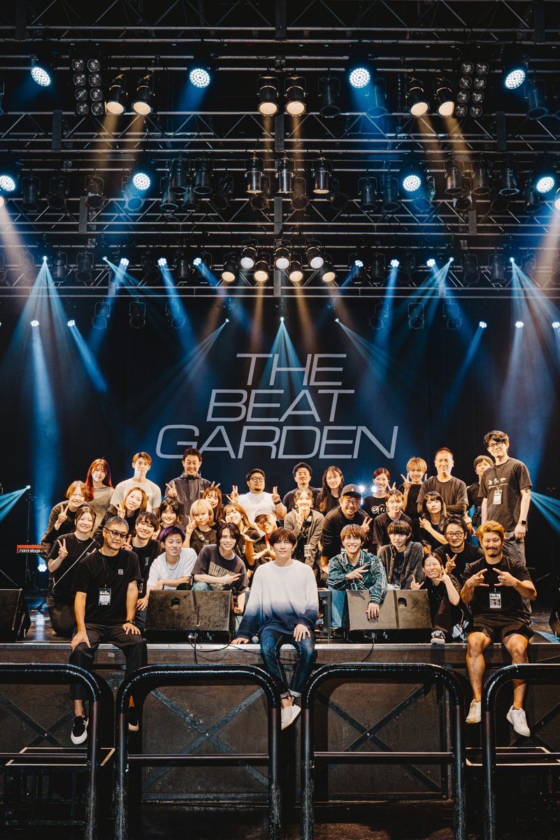 U__official's tweet photo. THE BEAT GARDEN😊 https://t.co/RBdz3T16EY