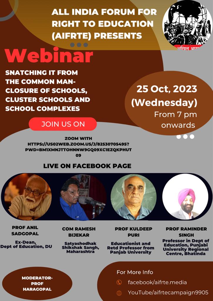 All India Forum for Right to Education tweet media