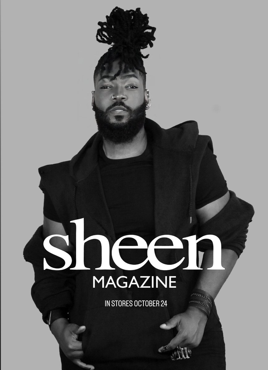 #SheenMagazine In Stores Oct 24!  

For the first time I’ll be opening up about grief, adoption, sexuality and more! <a href="/TheWhoaAgency/">The WHOA Agency</a> ✨❕