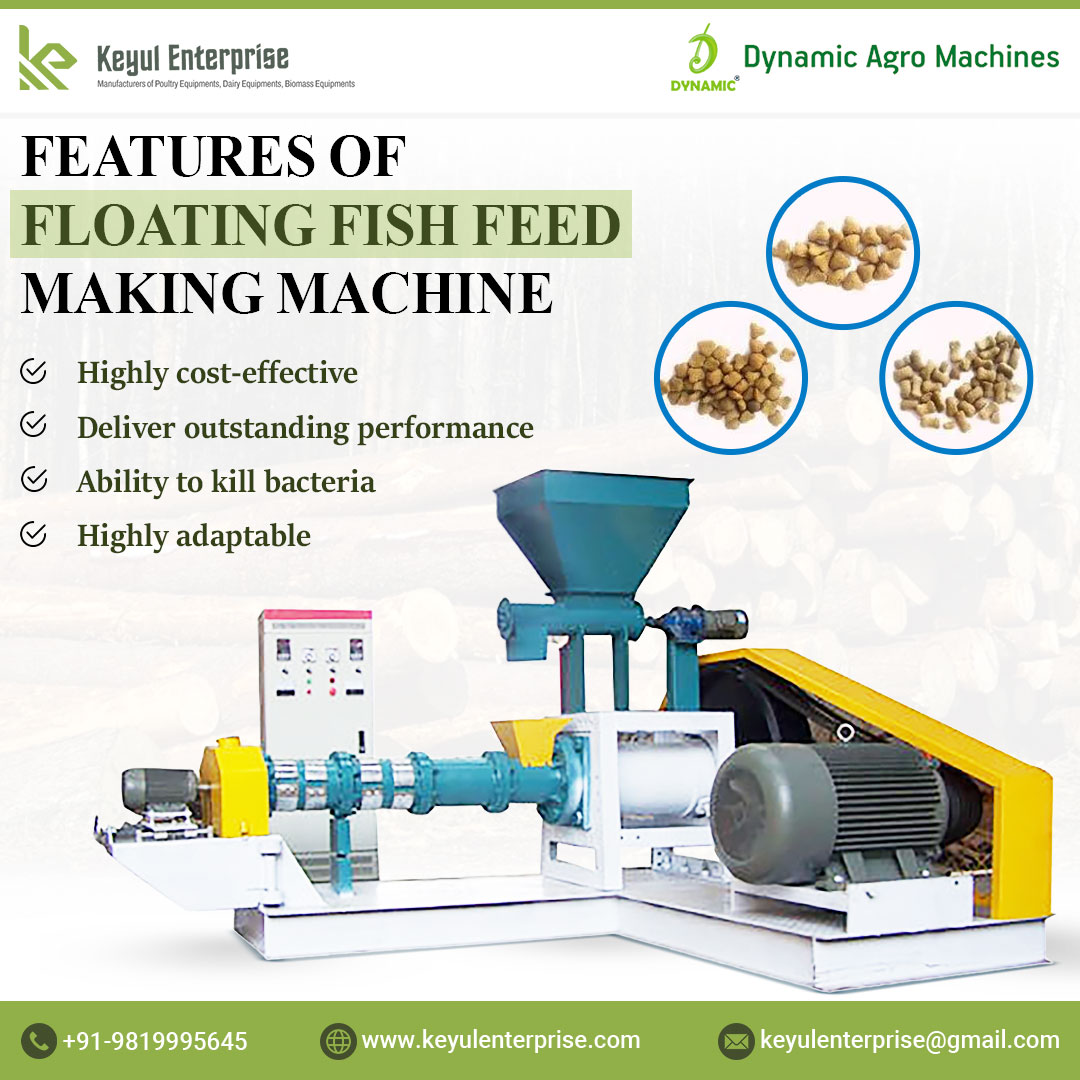 KeyulEnterprise's tweet photo. Dive into aquaculture's future with our Floating Fish Feed Making Machine! Precision blending, eco-tech, and high nutrition - your fish farm's upgrade awaits!

📲: +91 9819995645
🌐: https://t.co/cKFavkBFsF
📧: keyulenterprise@gmail.com

#AquacultureInnovation #FeedMakingMachine https://t.co/DPitY1wr0w