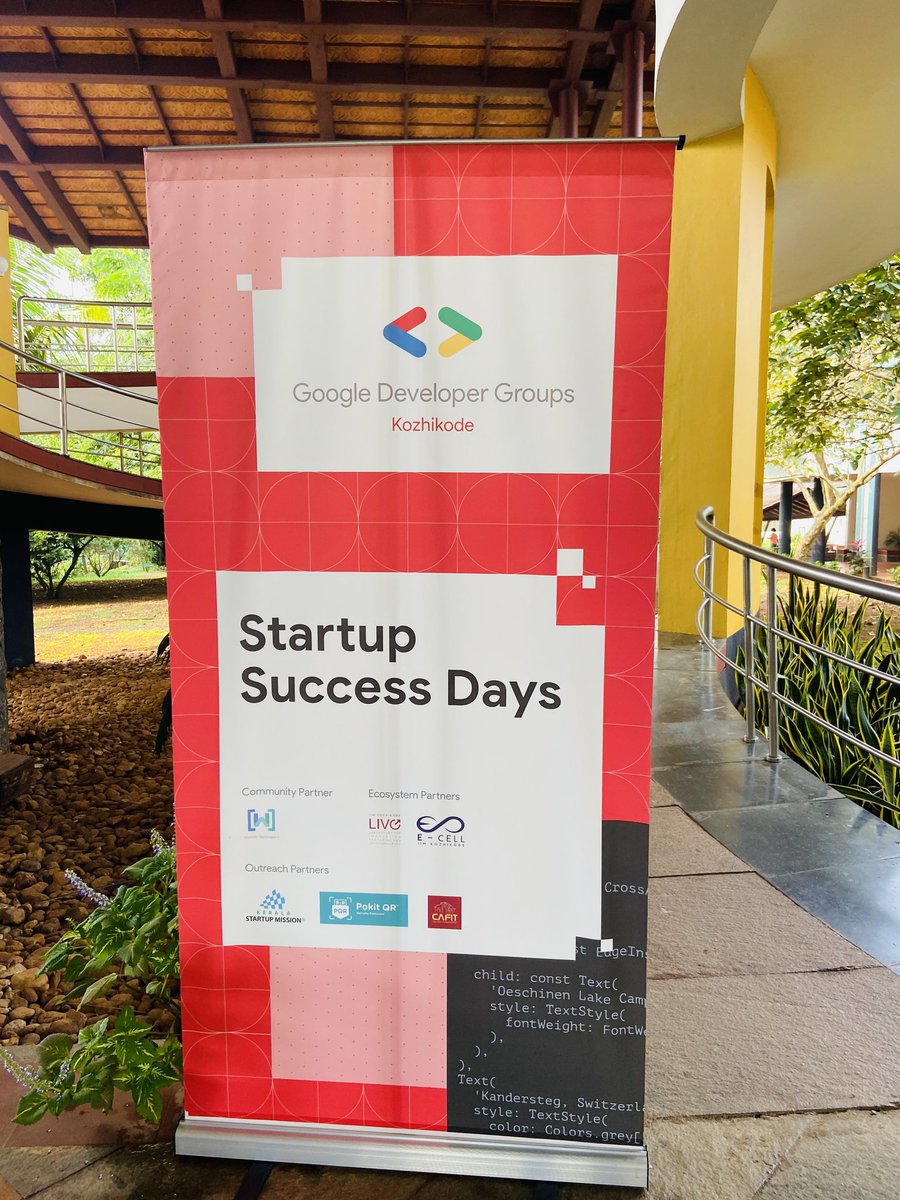 vishnuchandra__'s tweet image. Attending First @google developer groups Kozhikode Startup success days
#googlestartup #googledeveloper #googledevelopergroup #kozhikode #gdgkozhikode