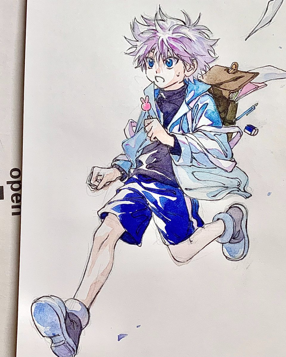 上学迟到的宝宝，，😋