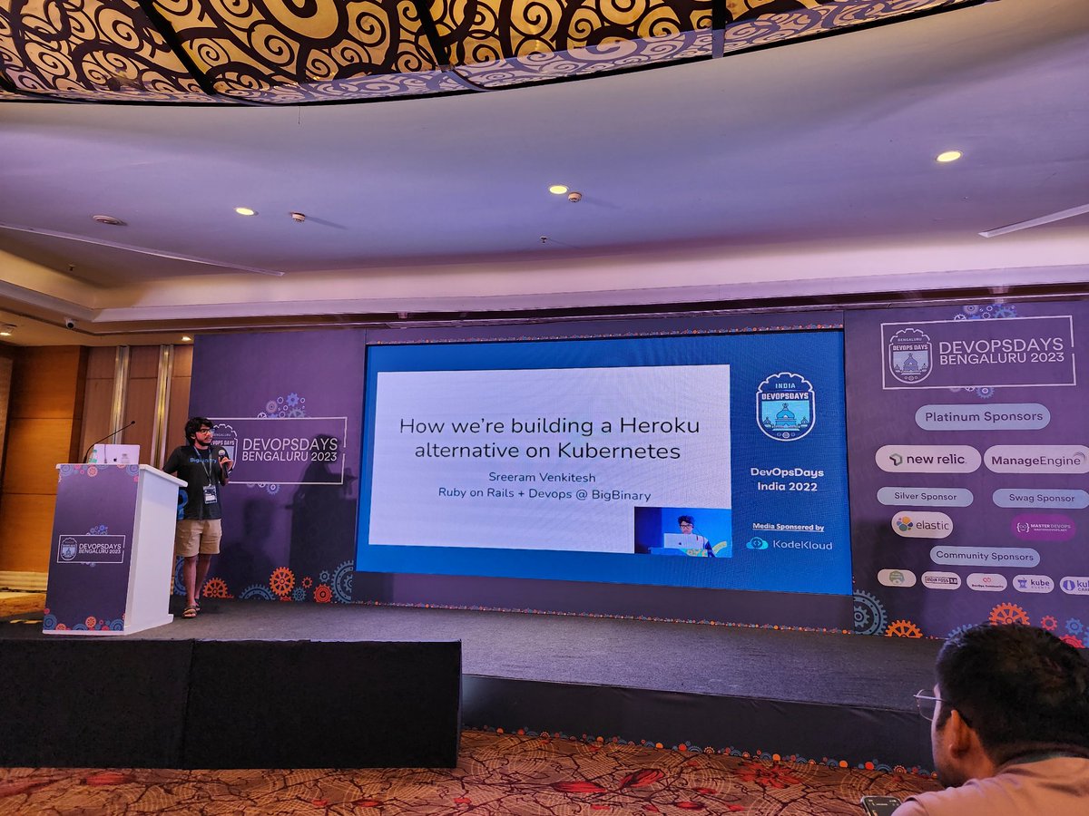 devopsdays_blr's tweet image. Adventuring building our own PaaS by Sreeram. #DevOpsDaysBlr